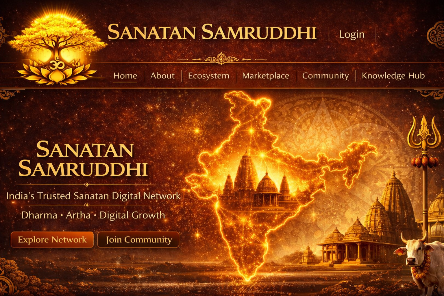 Sanatan Samruddhi reference hero